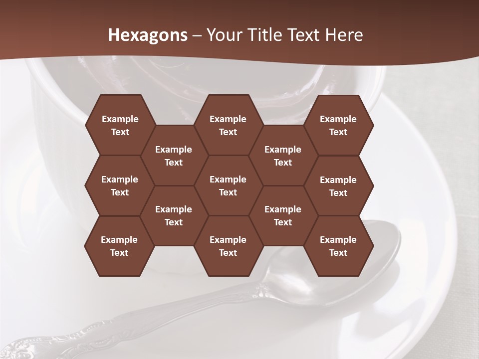 Spoon Cream Brown PowerPoint Template