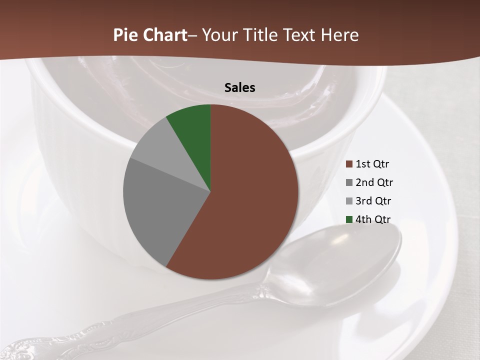Spoon Cream Brown PowerPoint Template