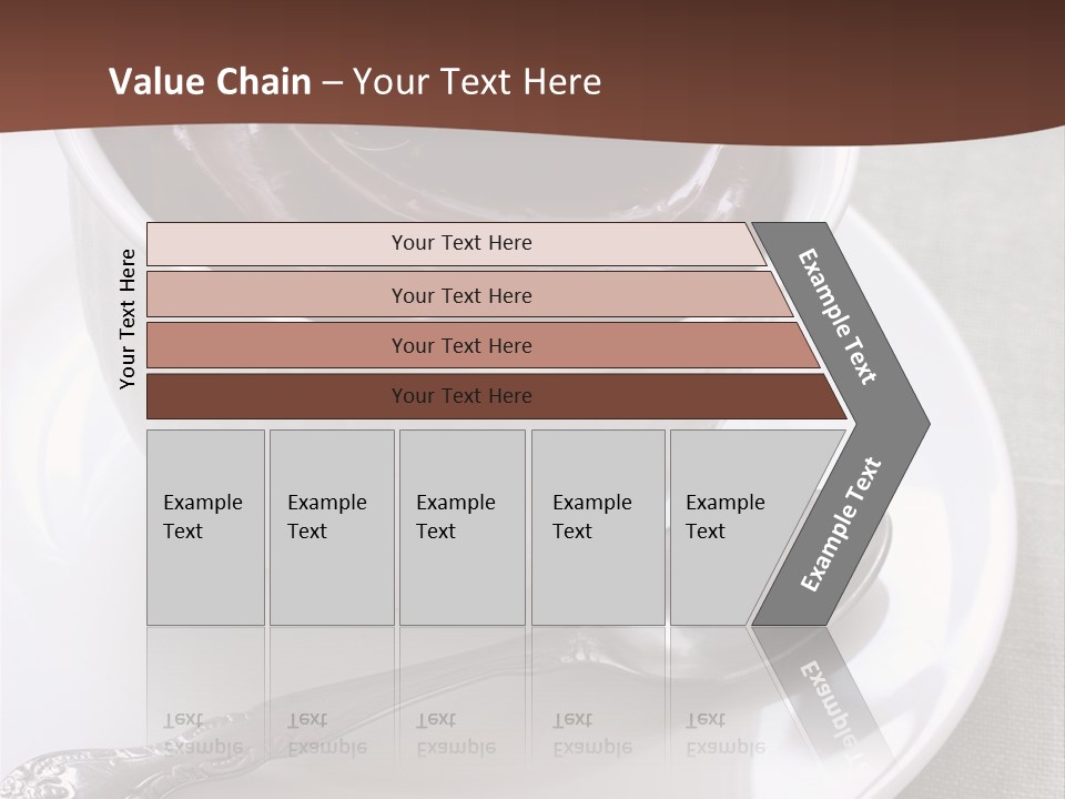 Spoon Cream Brown PowerPoint Template