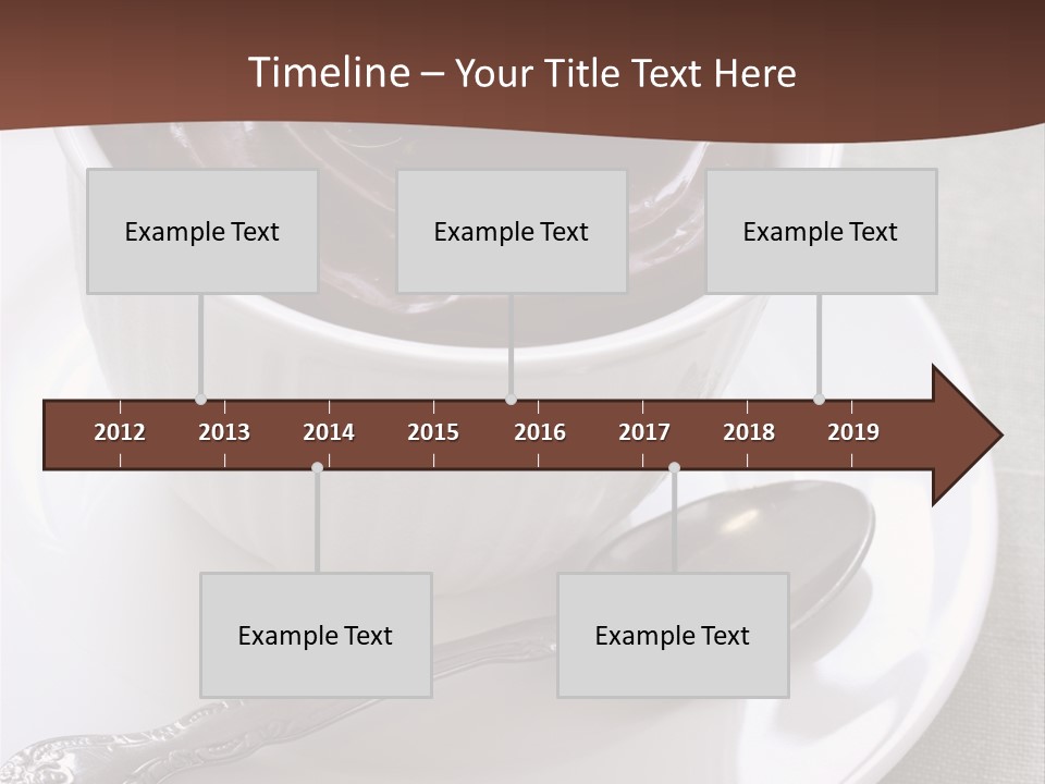 Spoon Cream Brown PowerPoint Template