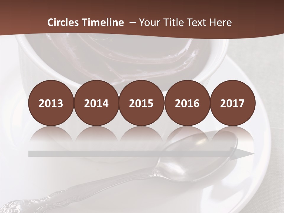 Spoon Cream Brown PowerPoint Template