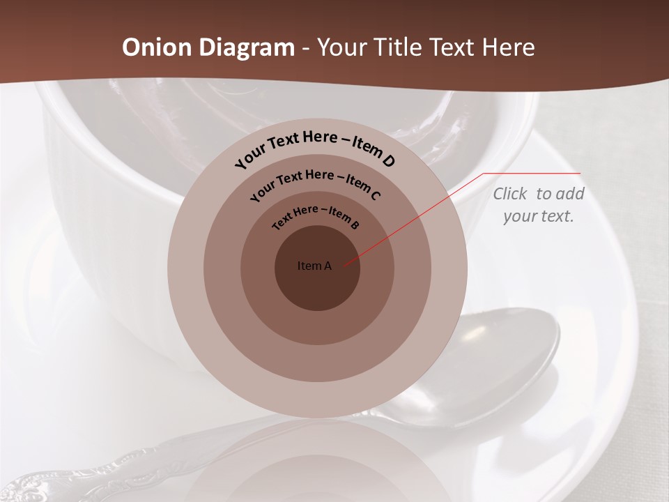 Spoon Cream Brown PowerPoint Template