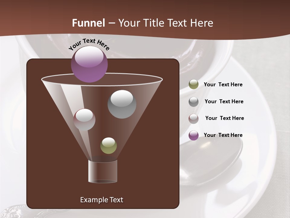 Spoon Cream Brown PowerPoint Template
