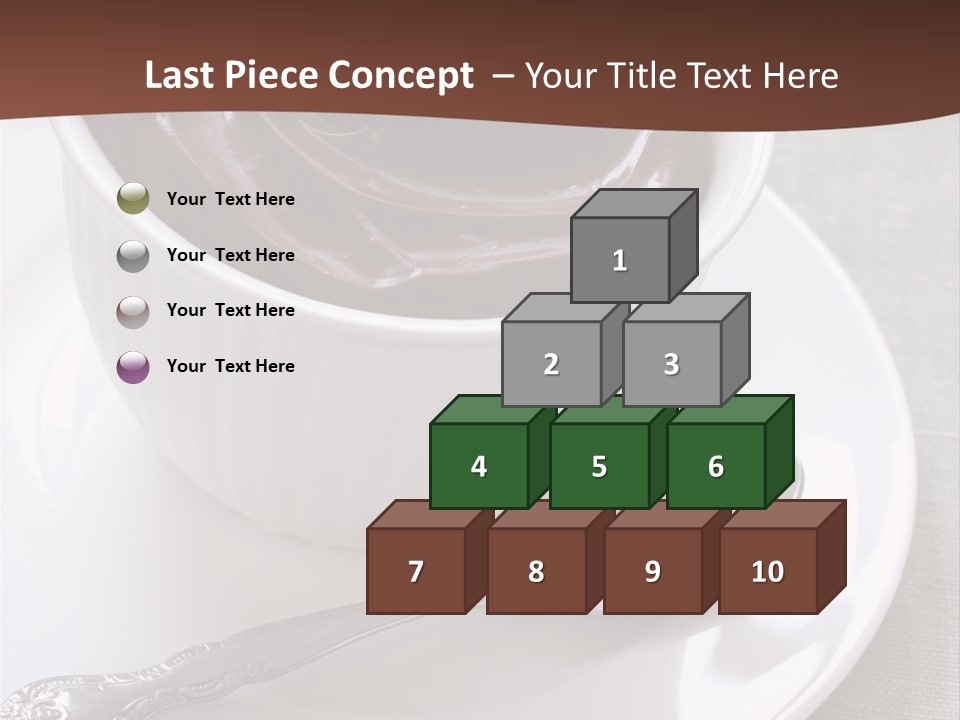 Spoon Cream Brown PowerPoint Template