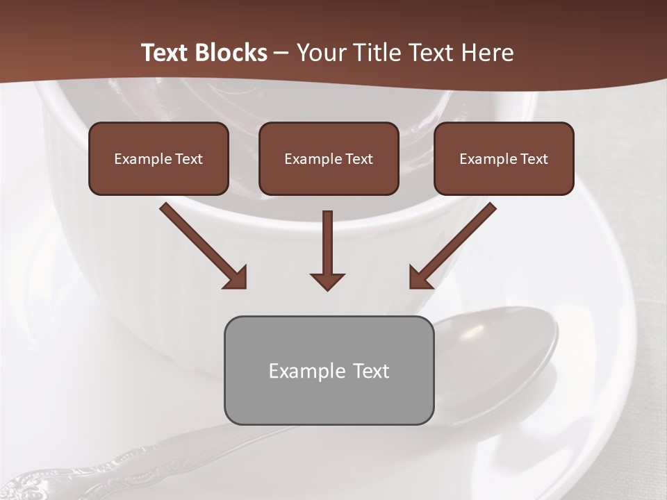Spoon Cream Brown PowerPoint Template