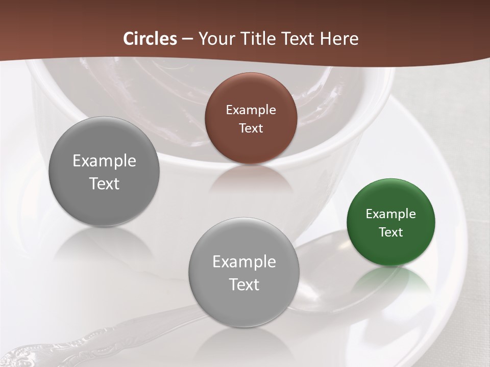 Spoon Cream Brown PowerPoint Template