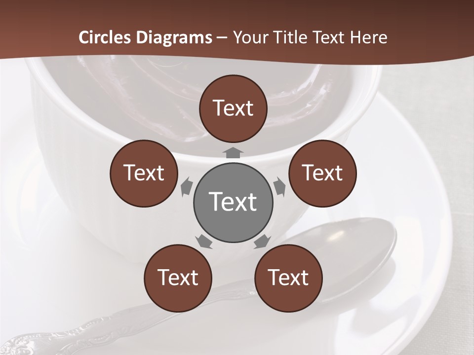 Spoon Cream Brown PowerPoint Template