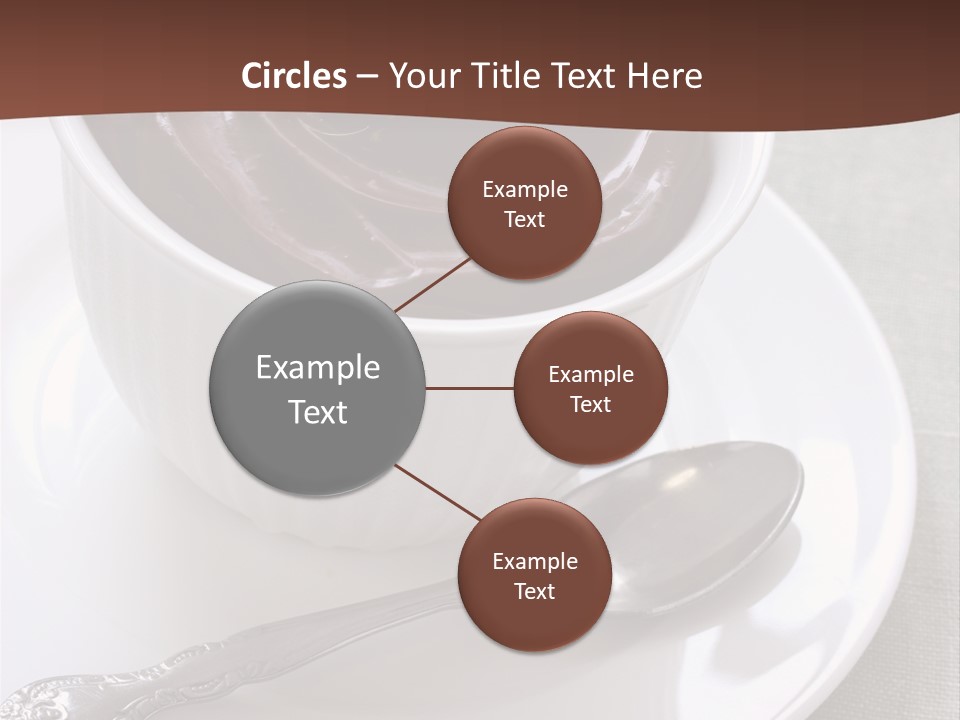 Spoon Cream Brown PowerPoint Template