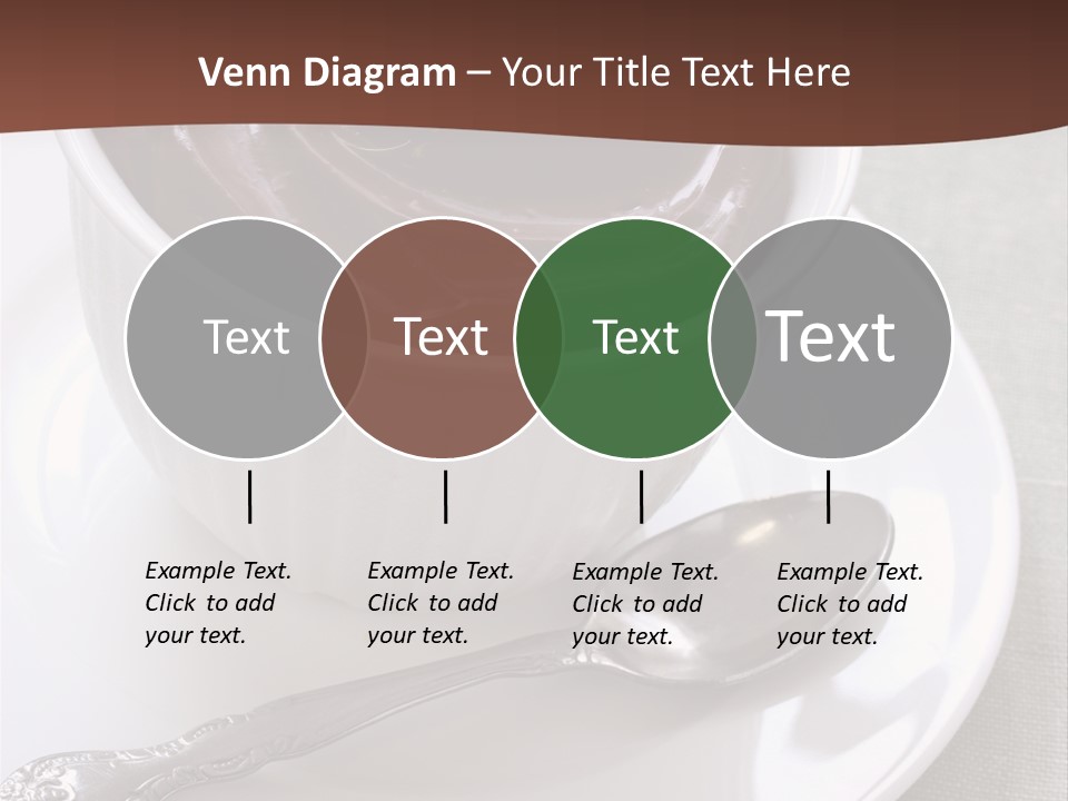 Spoon Cream Brown PowerPoint Template