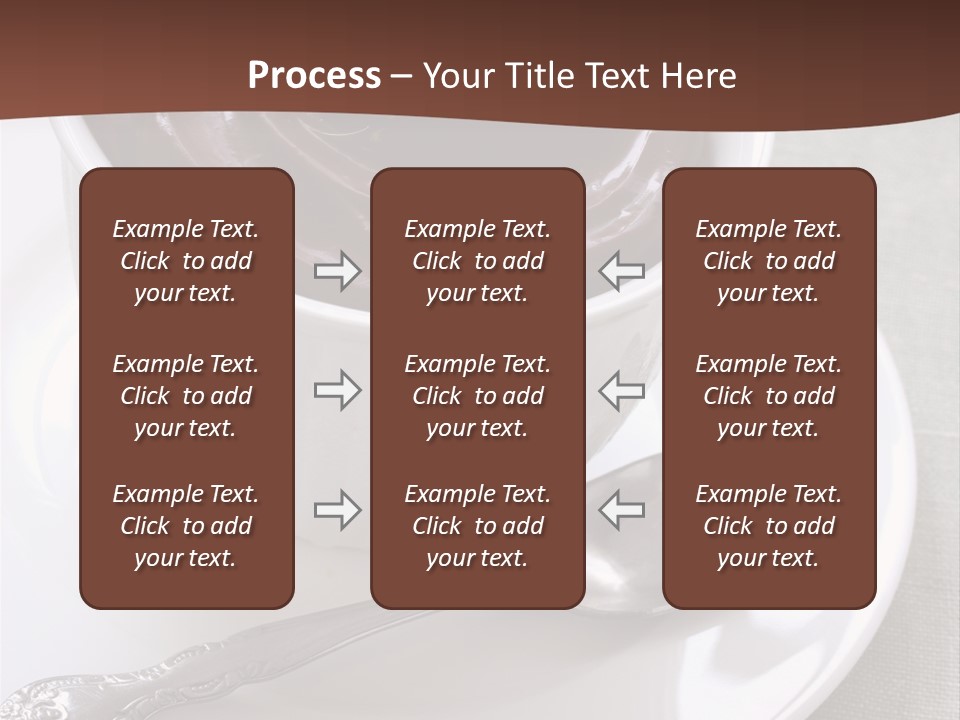 Spoon Cream Brown PowerPoint Template