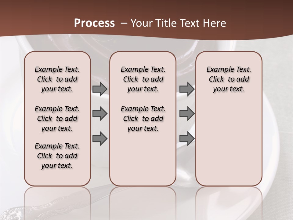 Spoon Cream Brown PowerPoint Template