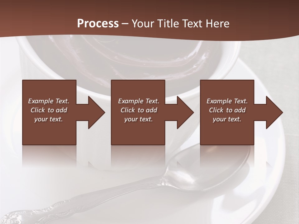 Spoon Cream Brown PowerPoint Template