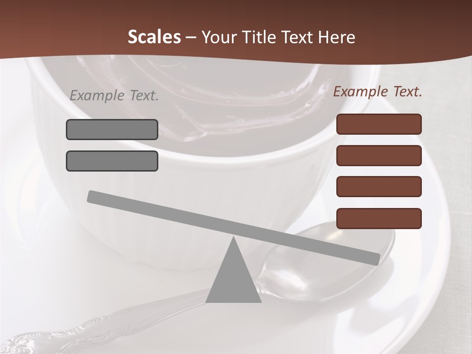 Spoon Cream Brown PowerPoint Template