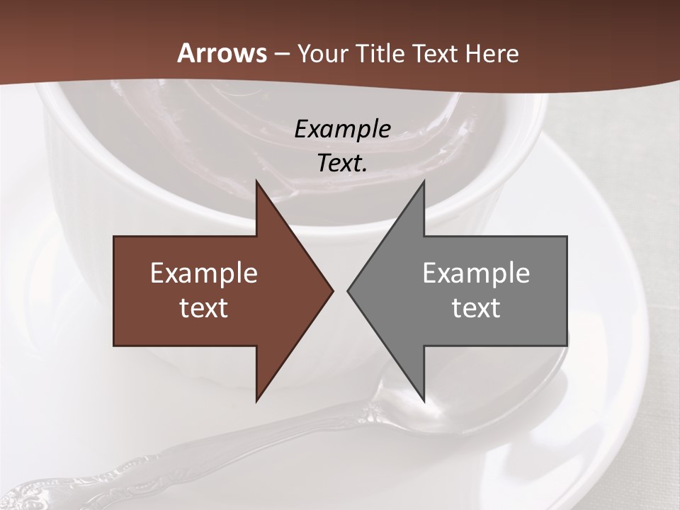 Spoon Cream Brown PowerPoint Template