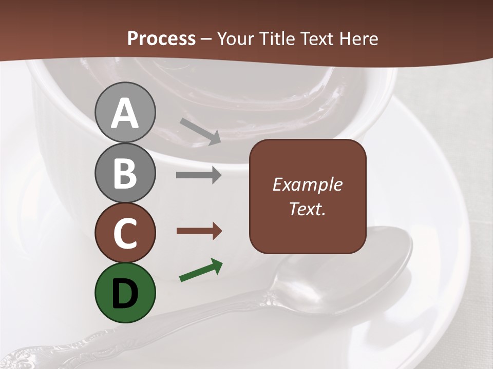 Spoon Cream Brown PowerPoint Template