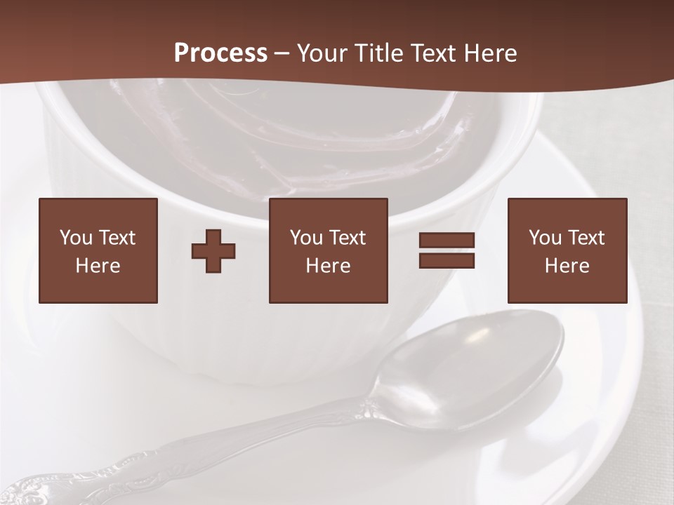 Spoon Cream Brown PowerPoint Template