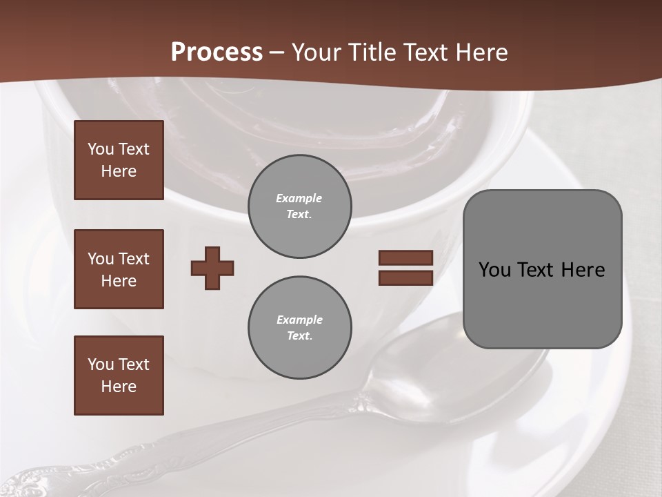 Spoon Cream Brown PowerPoint Template