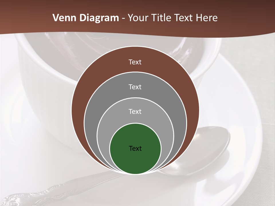 Spoon Cream Brown PowerPoint Template