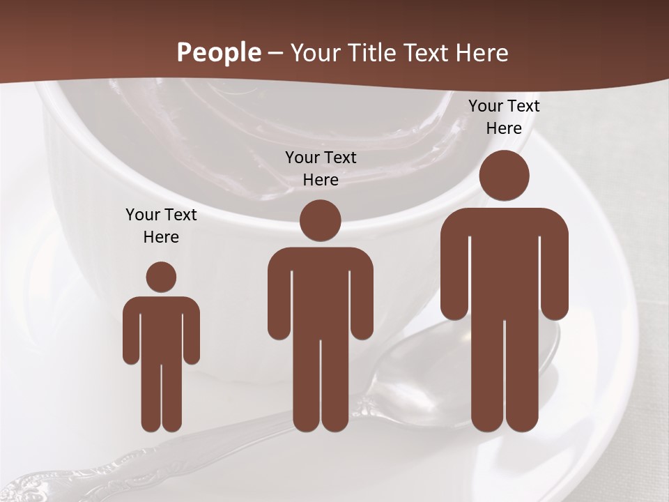 Spoon Cream Brown PowerPoint Template