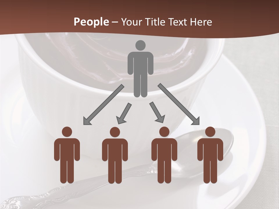 Spoon Cream Brown PowerPoint Template