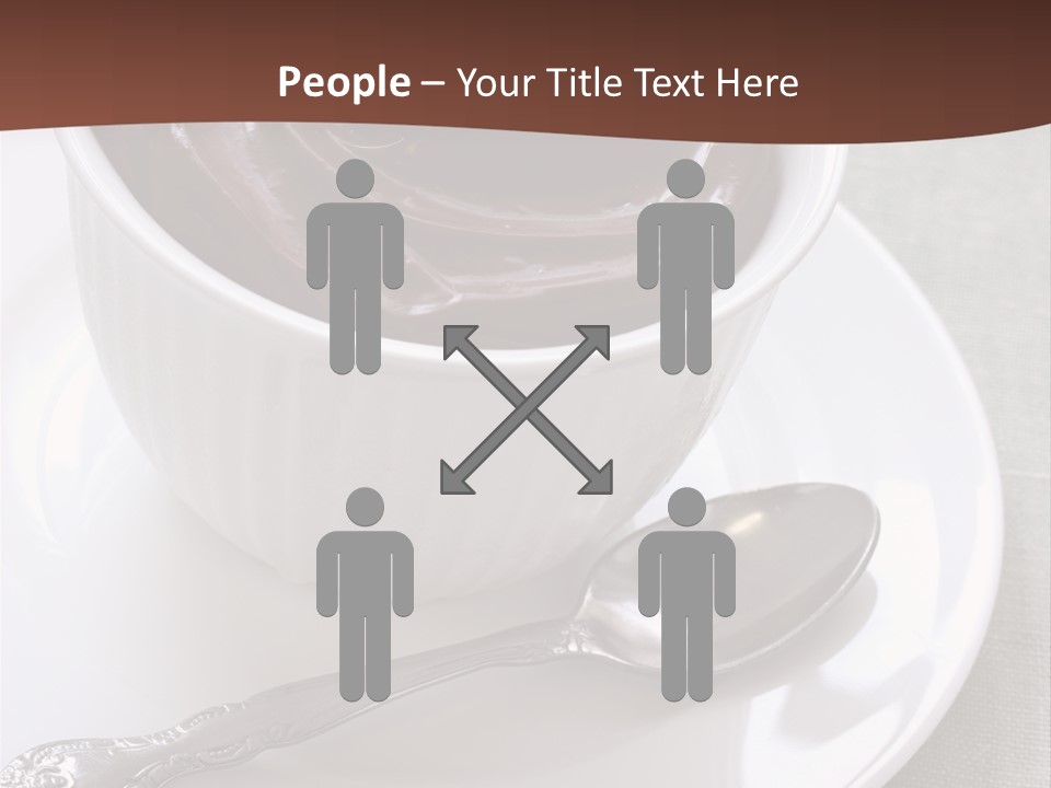Spoon Cream Brown PowerPoint Template