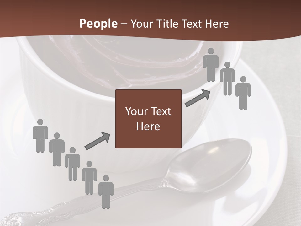 Spoon Cream Brown PowerPoint Template