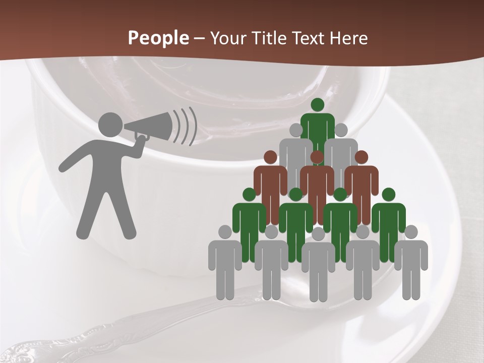 Spoon Cream Brown PowerPoint Template