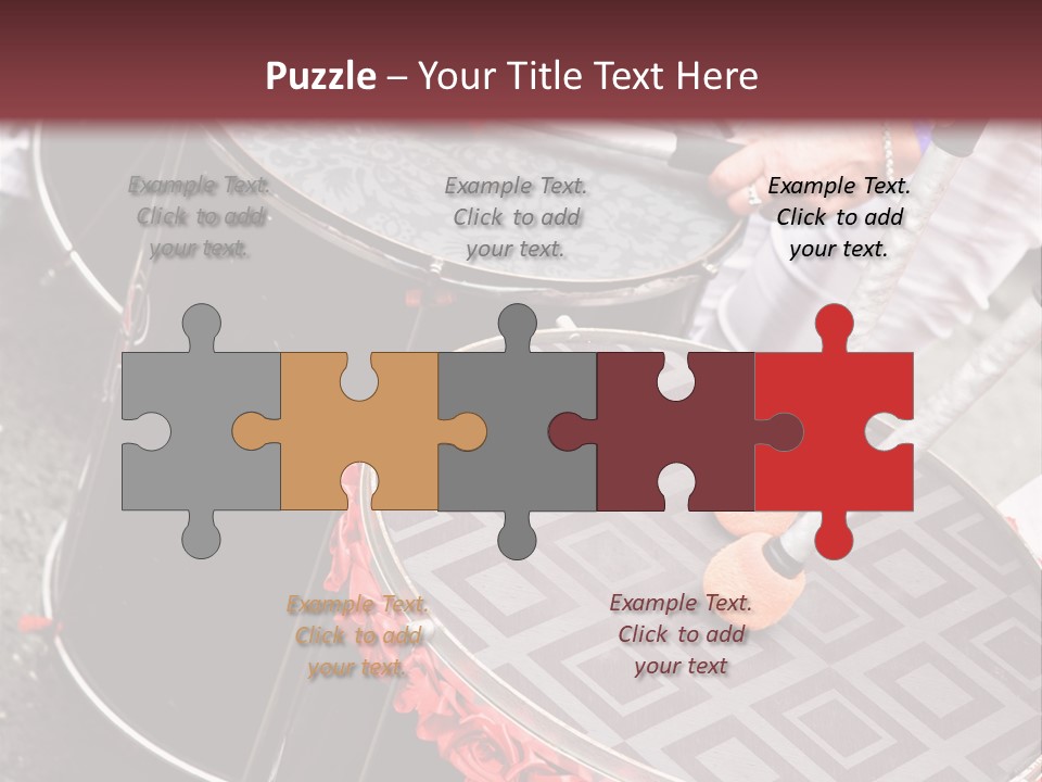 Musician Costume Party PowerPoint Template