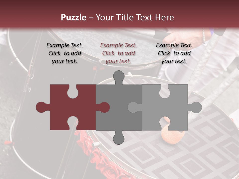 Musician Costume Party PowerPoint Template