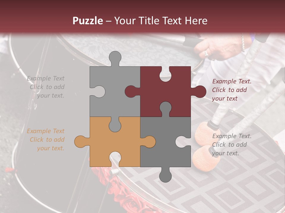 Musician Costume Party PowerPoint Template