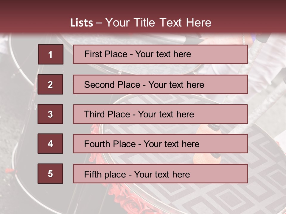 Musician Costume Party PowerPoint Template