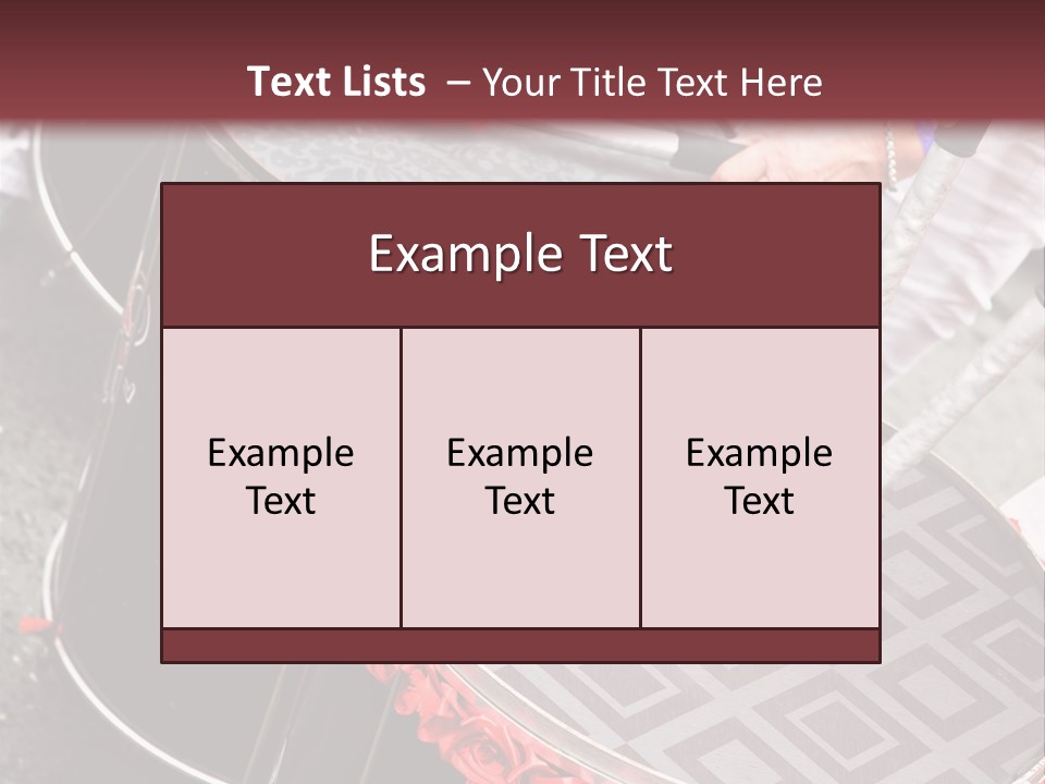 Musician Costume Party PowerPoint Template