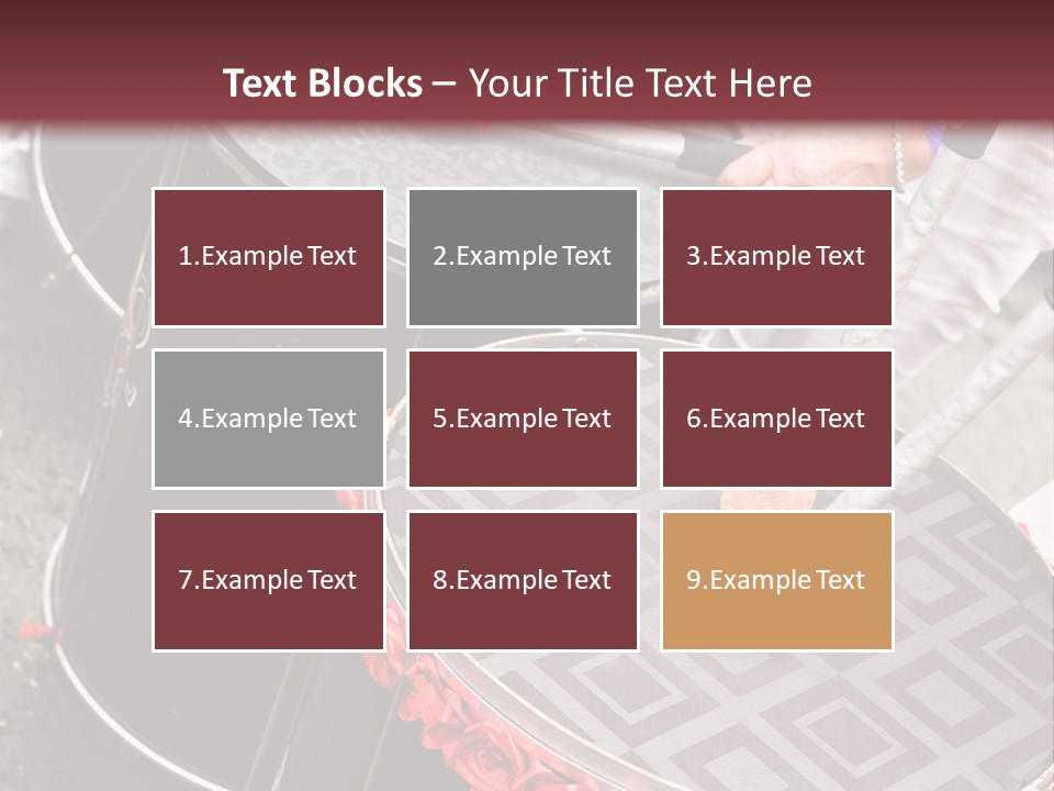 Musician Costume Party PowerPoint Template