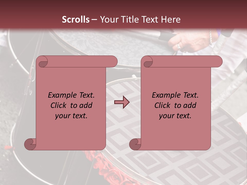 Musician Costume Party PowerPoint Template