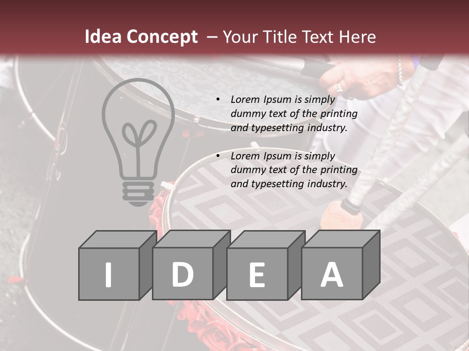 Musician Costume Party PowerPoint Template