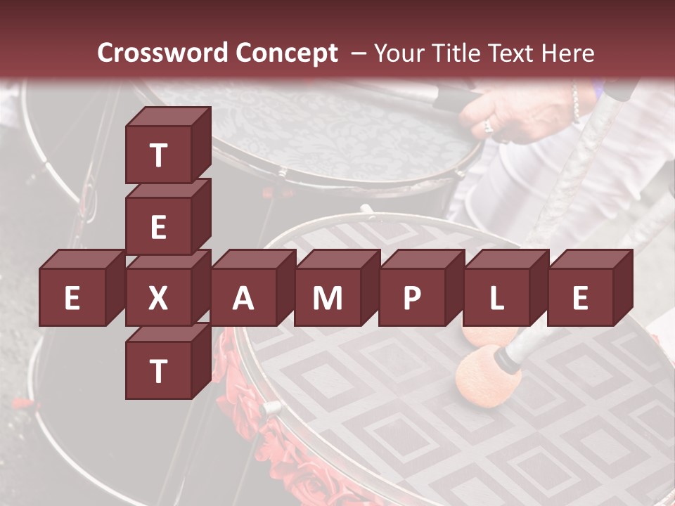 Musician Costume Party PowerPoint Template