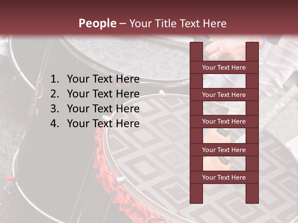 Musician Costume Party PowerPoint Template