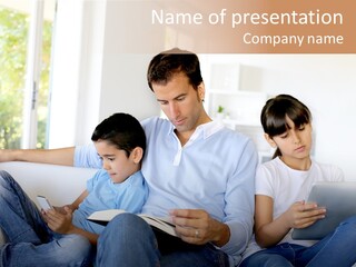 Book Communication  PowerPoint Template