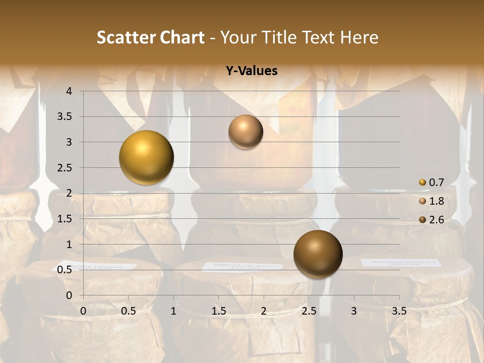 Jar Cook Paper Storing PowerPoint Template