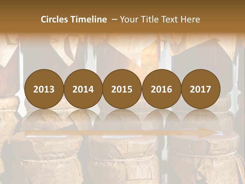 Jar Cook Paper Storing PowerPoint Template