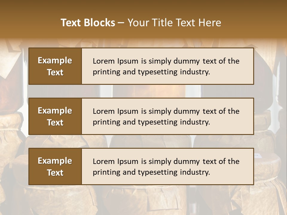 Jar Cook Paper Storing PowerPoint Template