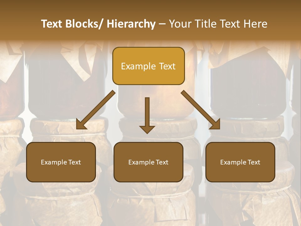 Jar Cook Paper Storing PowerPoint Template