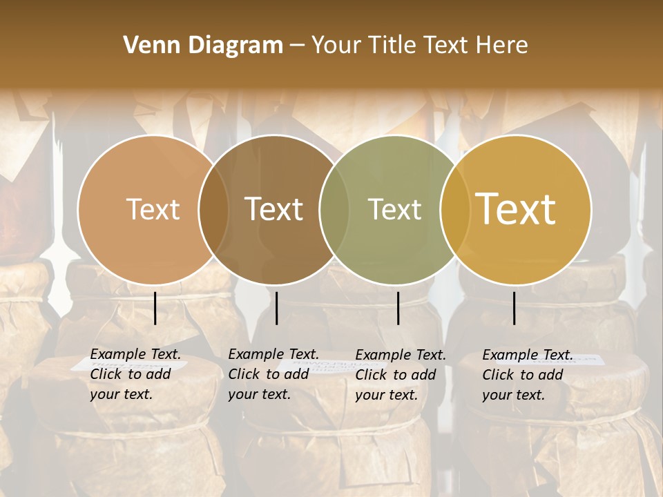 Jar Cook Paper Storing PowerPoint Template