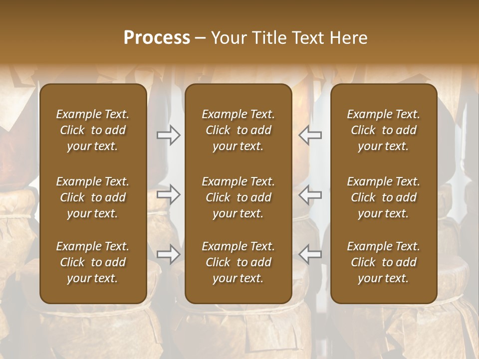 Jar Cook Paper Storing PowerPoint Template