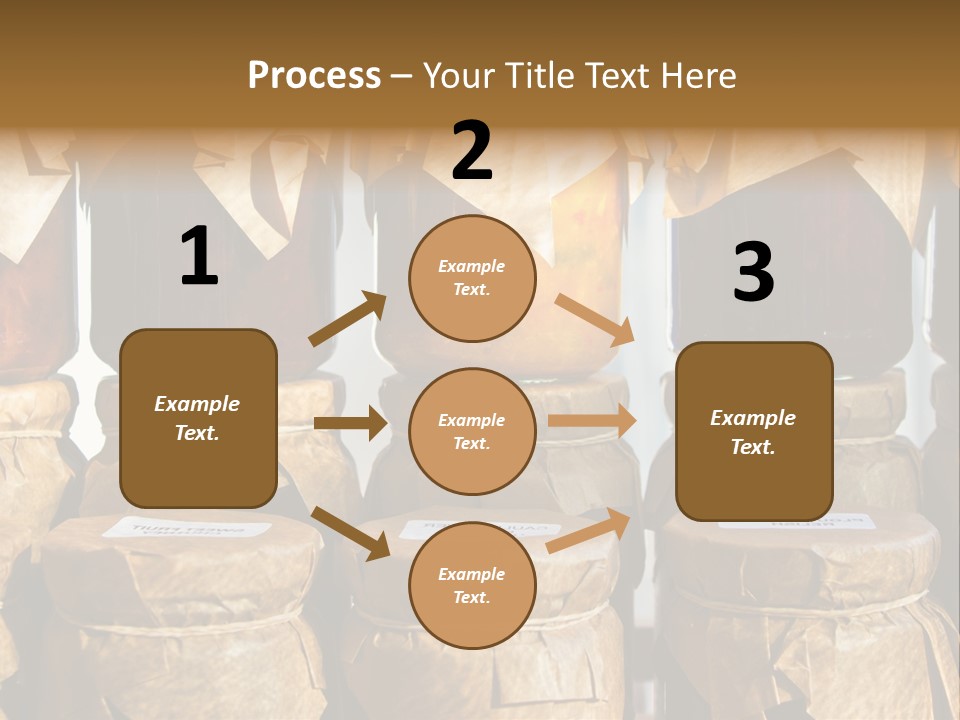 Jar Cook Paper Storing PowerPoint Template