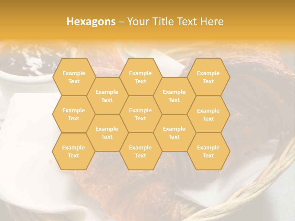 Saucer Fruit Jam Eating PowerPoint Template