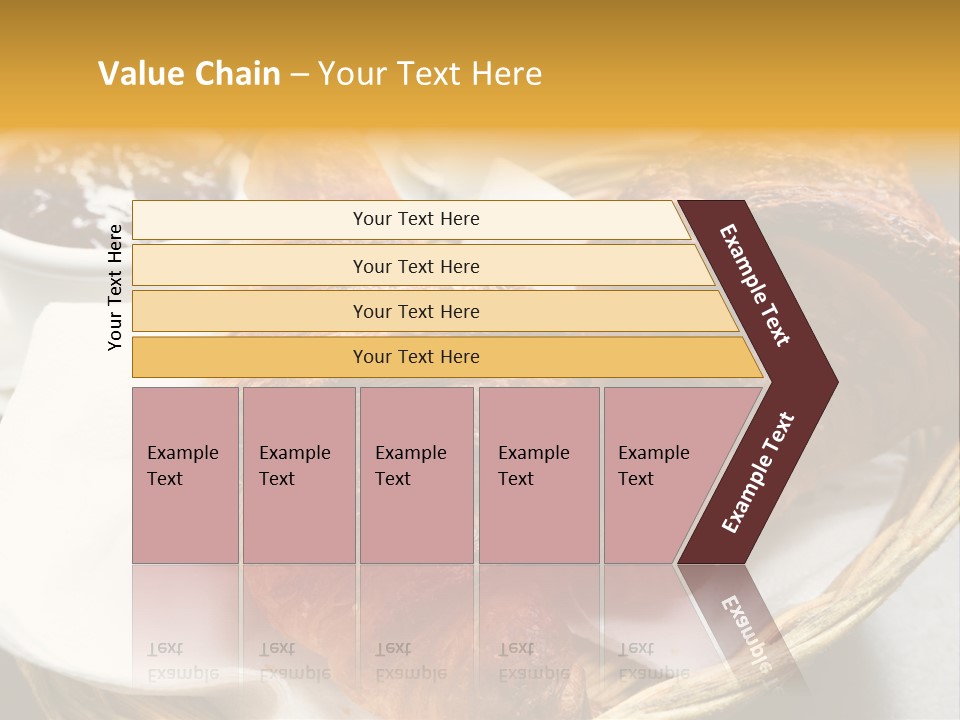 Saucer Fruit Jam Eating PowerPoint Template