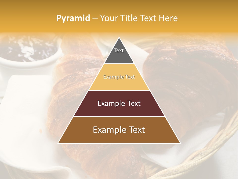 Saucer Fruit Jam Eating PowerPoint Template