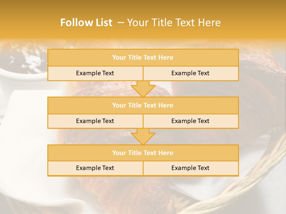 Saucer Fruit Jam Eating PowerPoint Template
