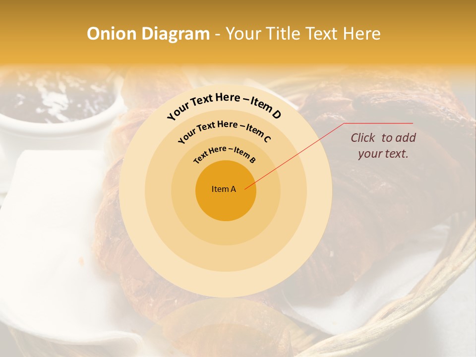 Saucer Fruit Jam Eating PowerPoint Template